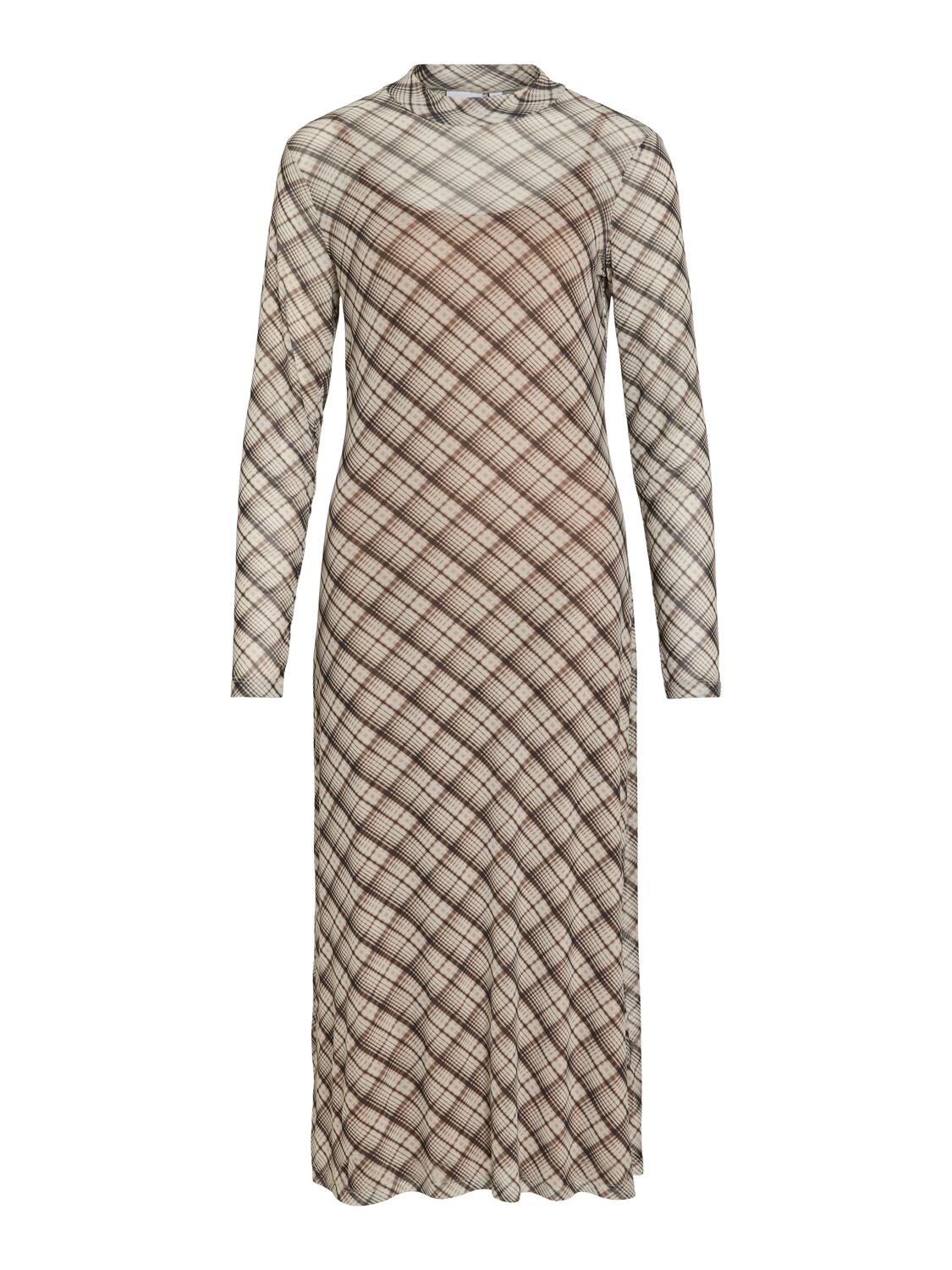 Vivolettis mesh midi kjole - Birch